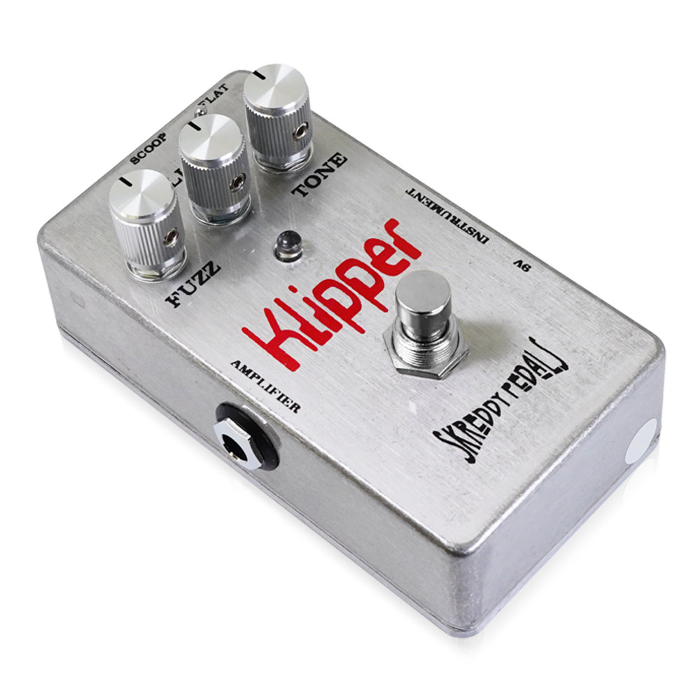 Skreddy Pedals スクレディペダルズ Klipper ファズ ギターエフェクター 斜めアングル画像