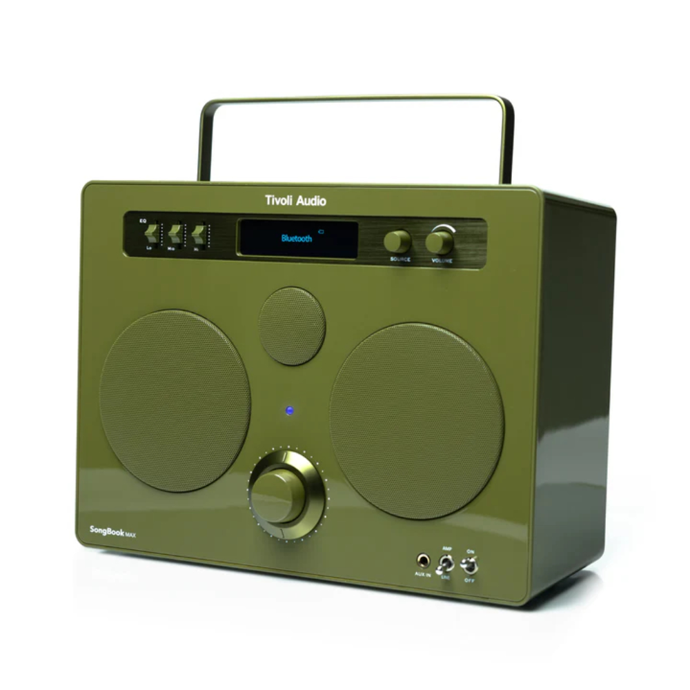 Tivoli Audio チボリオーディオ SongBook MAX ソングブックマックス Green ボータブルブルートゥーススピーカー/ラジオ 正面