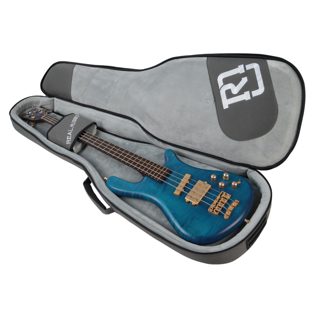 エレキベースケース REAL MISSION CoolVox B Grey グレー ベース ギグバッグ リュック 背負うベースケース リアルミッション イメージ画像