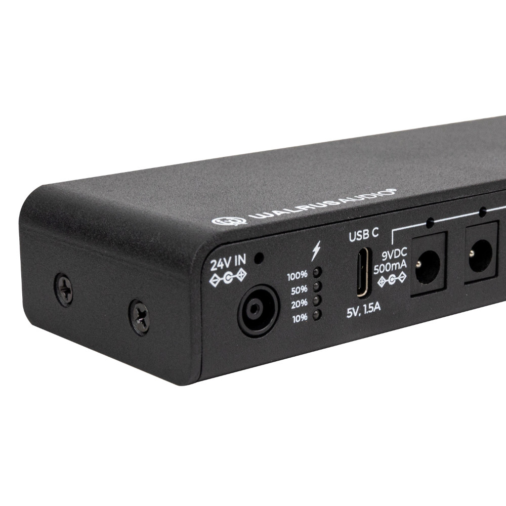 WALRUS AUDIO ウォルラスオーディオ WAL-CANV/PWR22L Canvas Power 22 パワーサプライ リンクケーブル付属 DC側アップ画像
