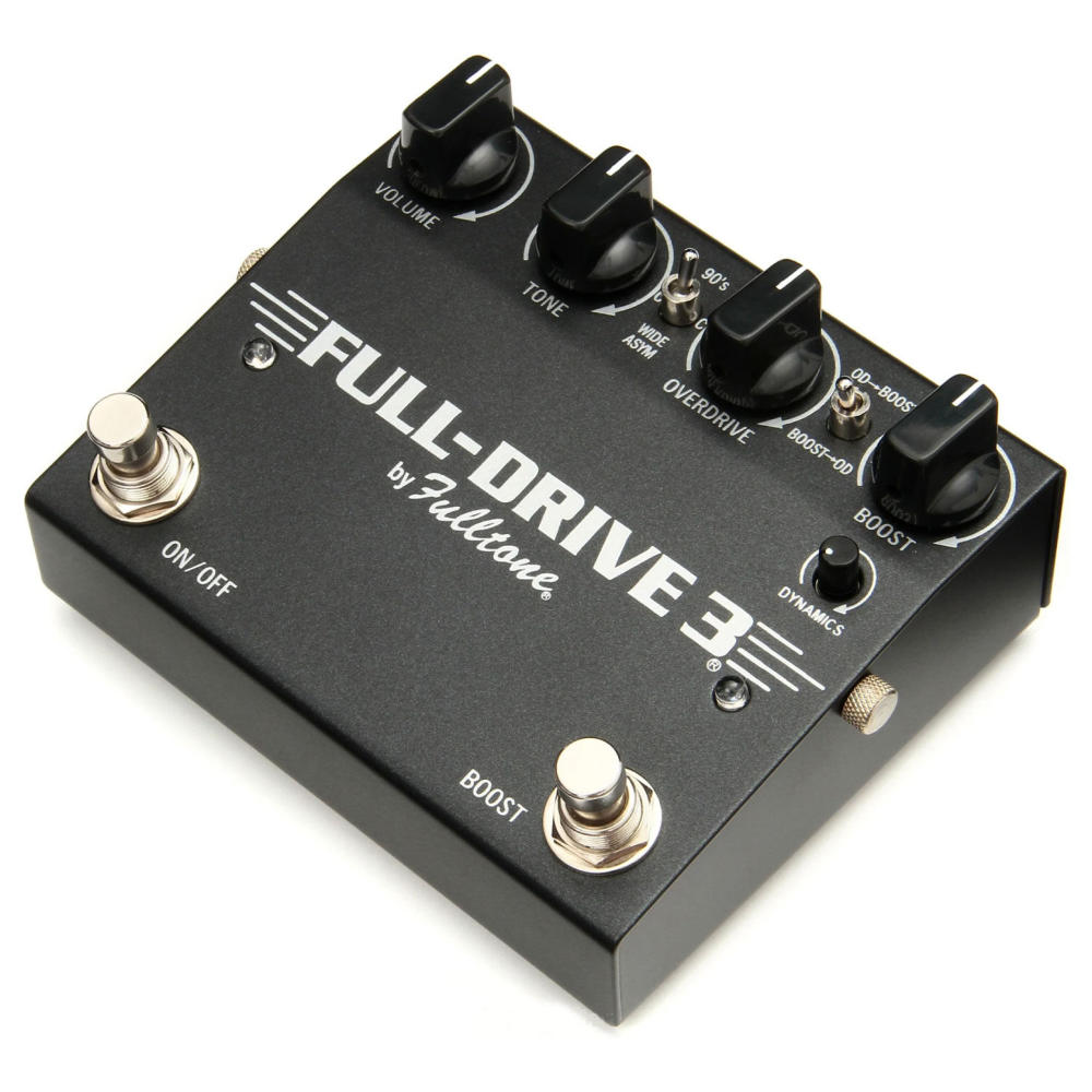 Fulltone フルトーン Full-Driver3 オーバードライブ ギターエフェクター フットスイッチ側
