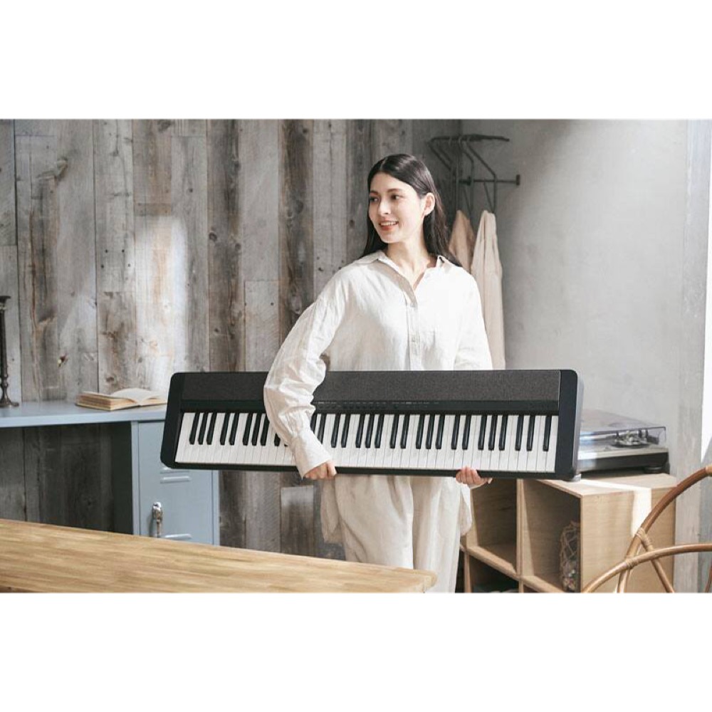 CASIO カシオ CT-S1-76 BK Casiotone 76鍵盤 電子キーボード イメージ画像