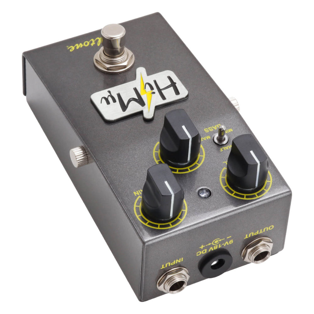 Fulltone フルトーン Hi-Mu オーバードライブ ギターエフェクター 本体画像 斜め 2