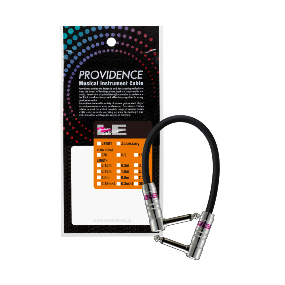 Providence プロビデンス LE501 0.15m LL BK EF パッチケーブル ブラック