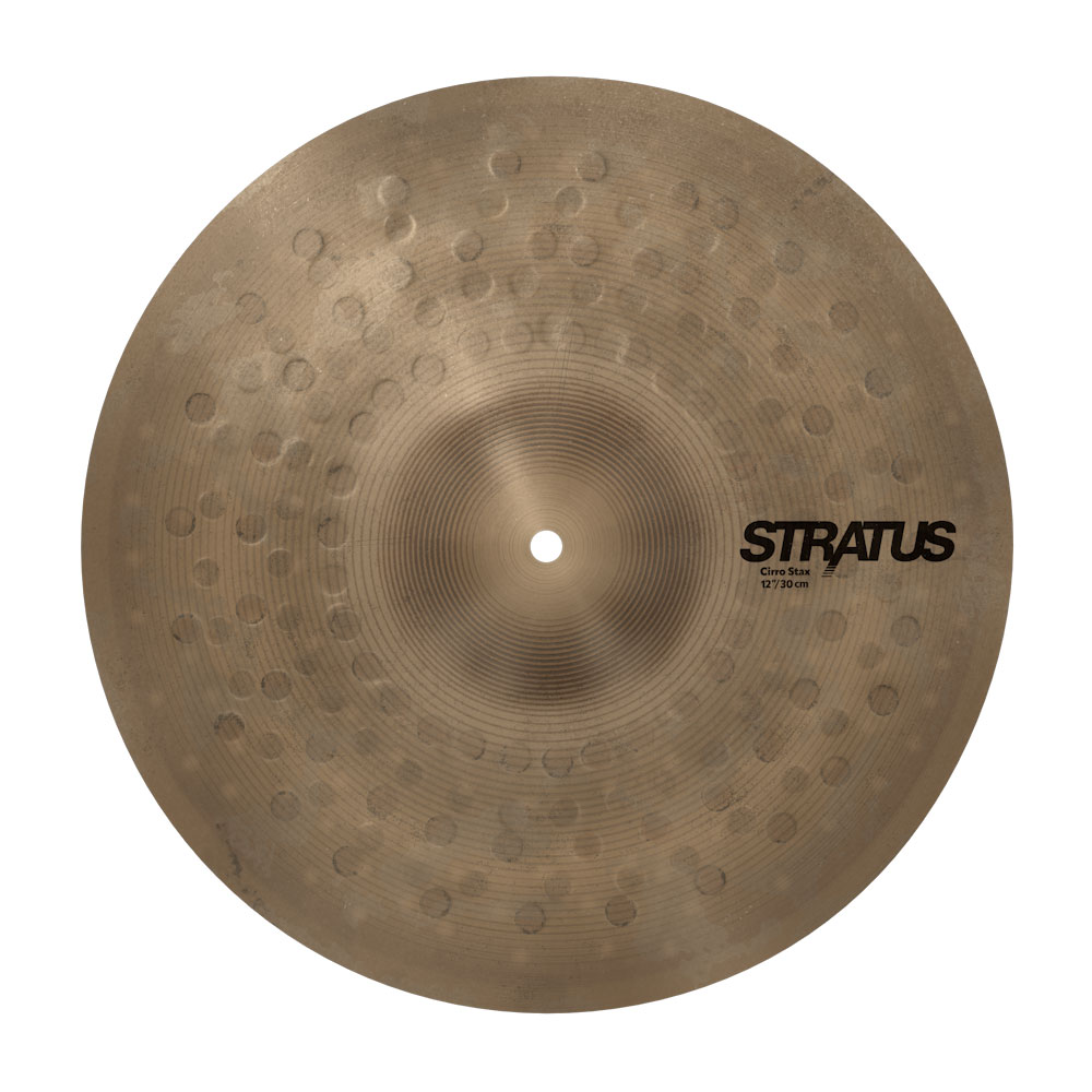 SABIAN セイビアン STR-12CSX 12インチ Stratus Cirro Stax エフェクトシンバル トップ表