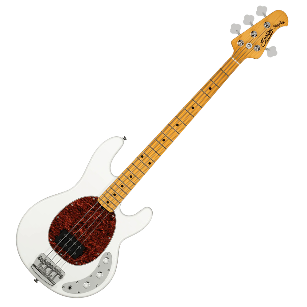 エレキベース Sterling By Musicman RAY24CA-OWH-M1 オリンピックホワイト