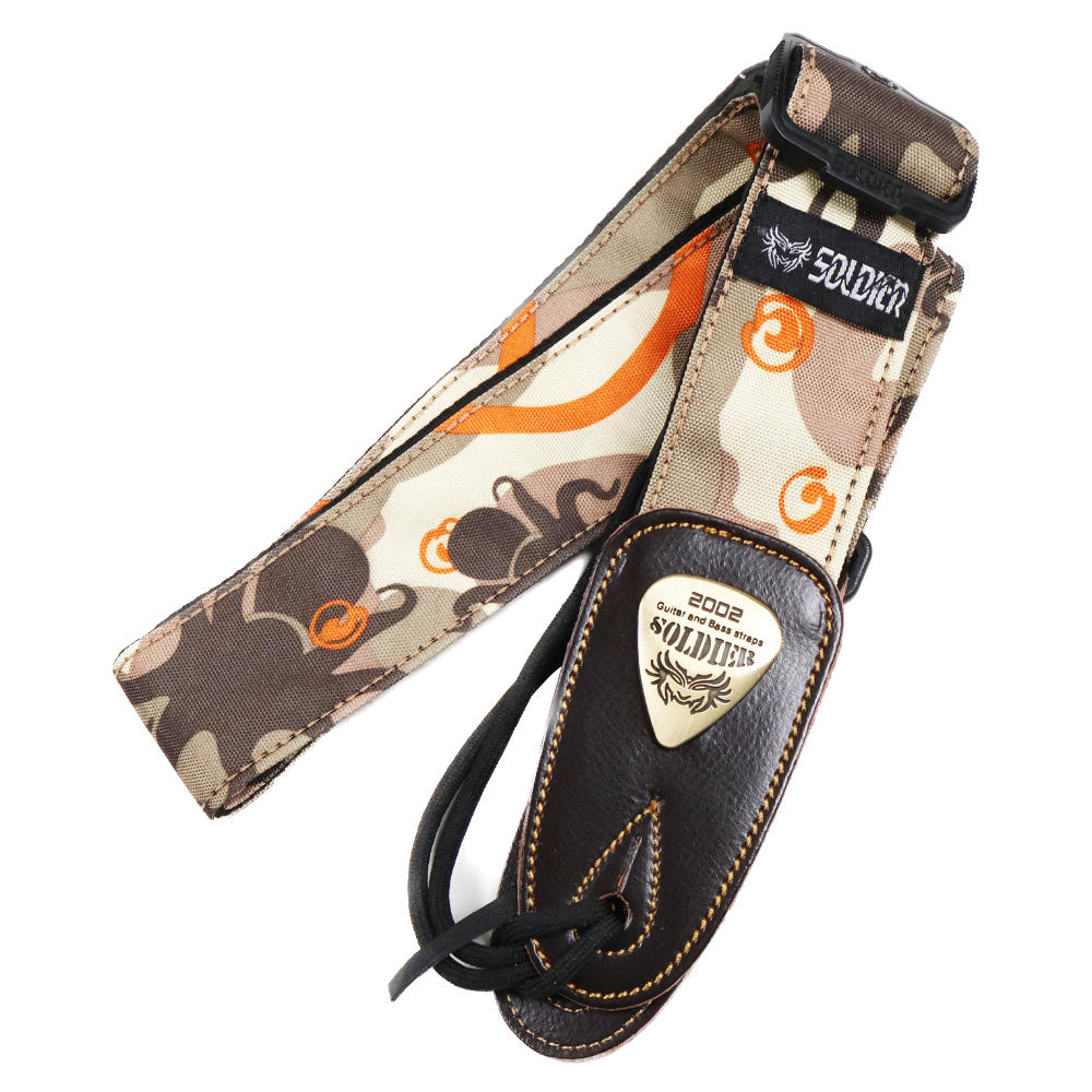 Soldier Strap ソルジャーストラップ STP-BB-1306 デザイン1 ギターストラップ