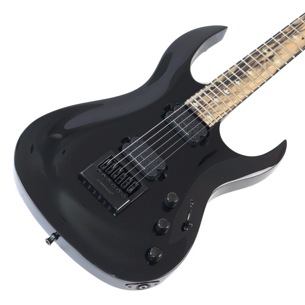 【訳あり】 アウトレット B.C.Rich SHREDZILLA PROPHECY ARCHTOP WITH EVERTUNE Gloss Black エレキギター ボディ画像 