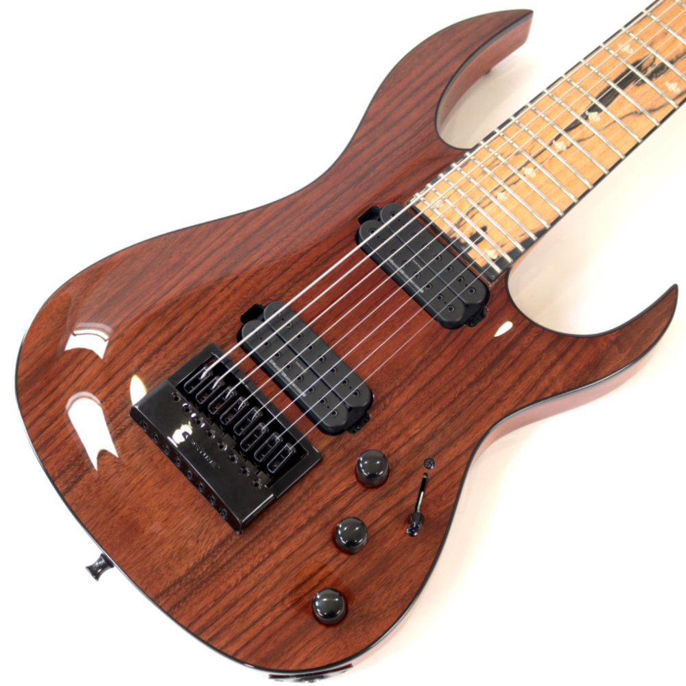 【訳あり】アウトレット B.C.Rich SHREDZILLA 8 PROPHECY ARCHTOP WITH EVERTUNE English Walnut 8弦エレキギター トップ