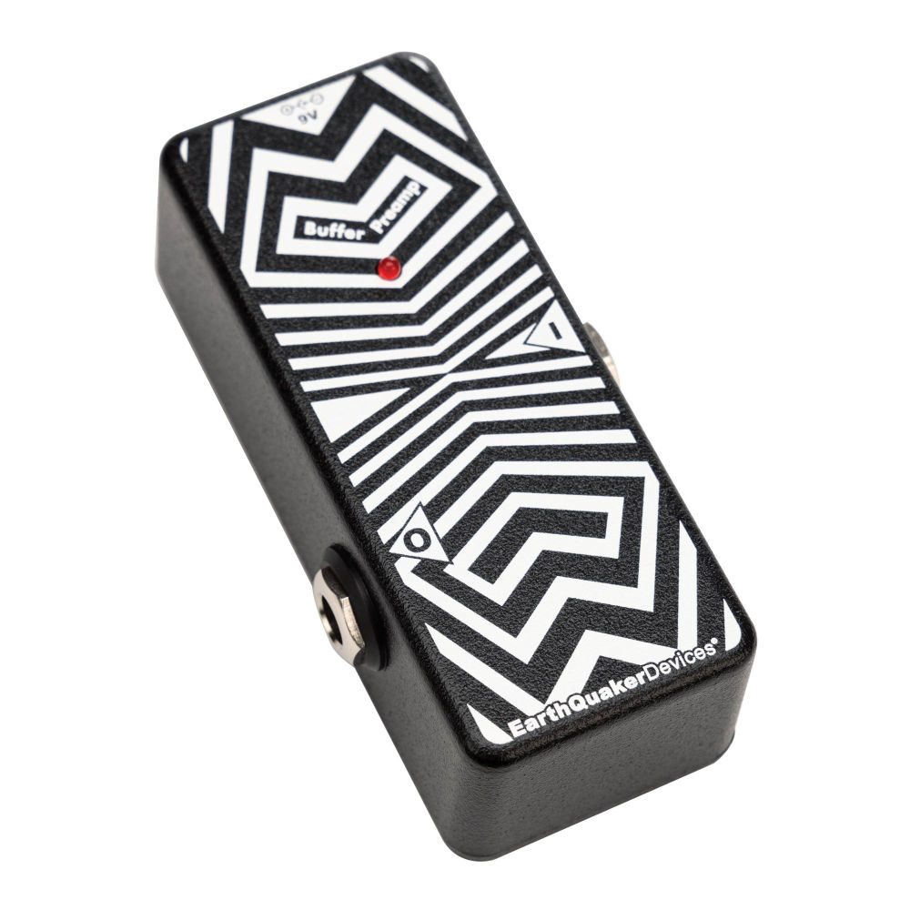 EarthQuaker Devices アースクエイカーデバイセス EQD Buffer Preamp ユーティリティシリーズ バッファープリアンプ 左斜めアングル画像