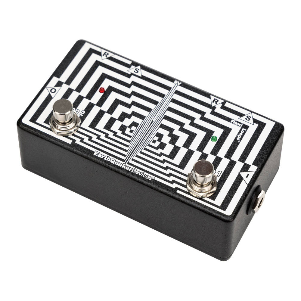 EarthQuaker Devices アースクエイカーデバイセス EQD Flexi Loops ユーティリティシリーズ フレキシループスイッチャー 右斜めアングル画像