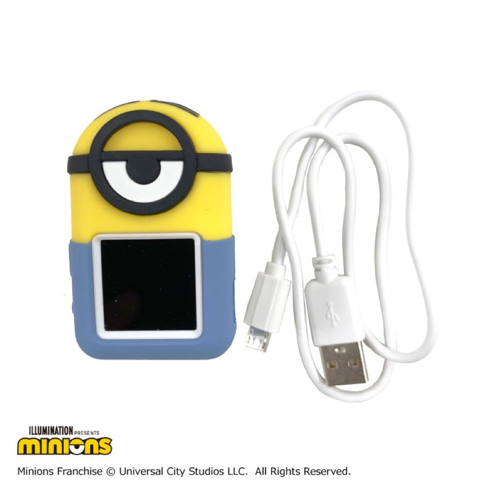 ウクレレチューナー ミニオンズ KIWAYA TM-877 TUNER MINIONS 充電対応 チューナーケーブル