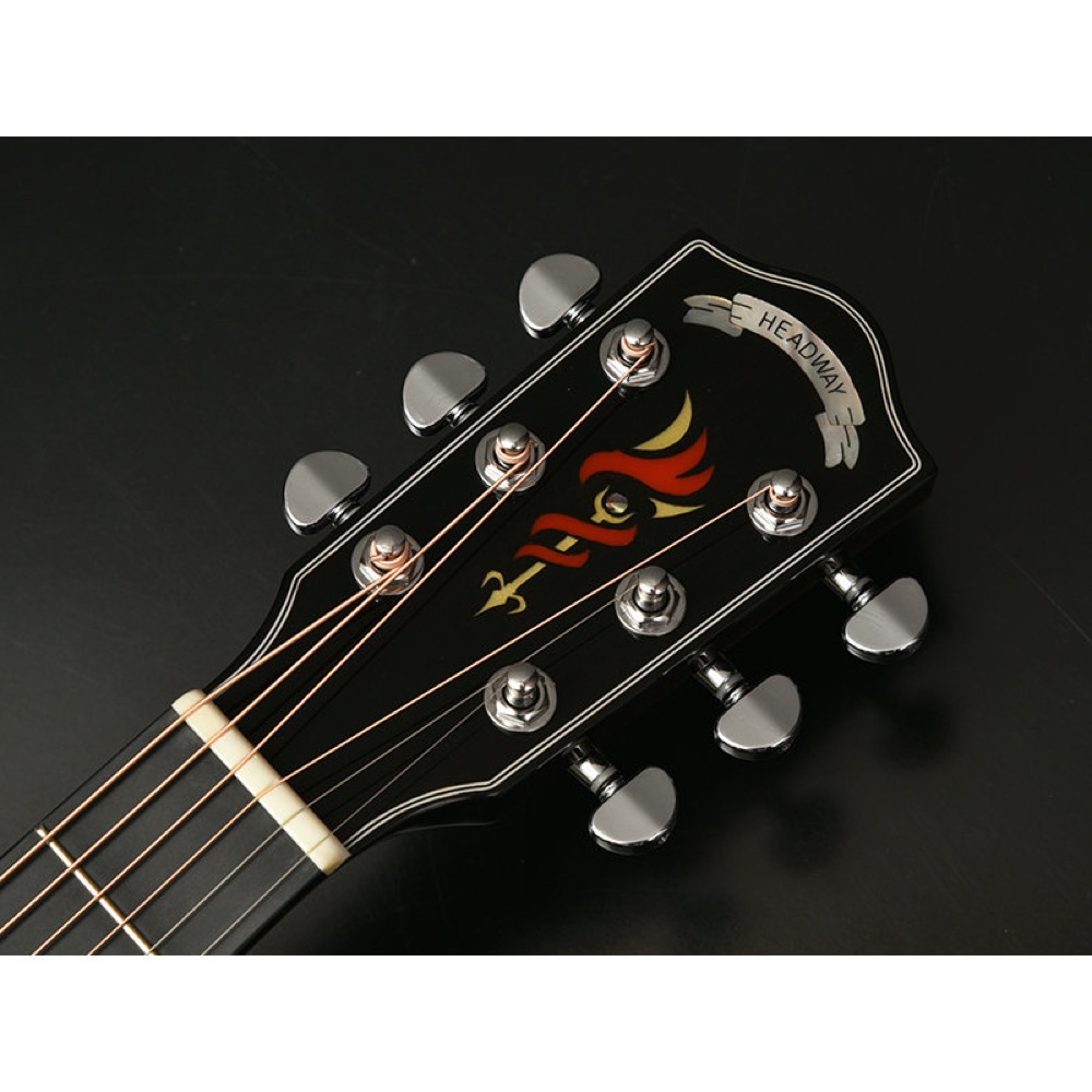 HEADWAY ヘッドウェイ Japan Tune-up Series HM-OSAMURAISAN T-BLK アコースティックギター アコギ ヘッド