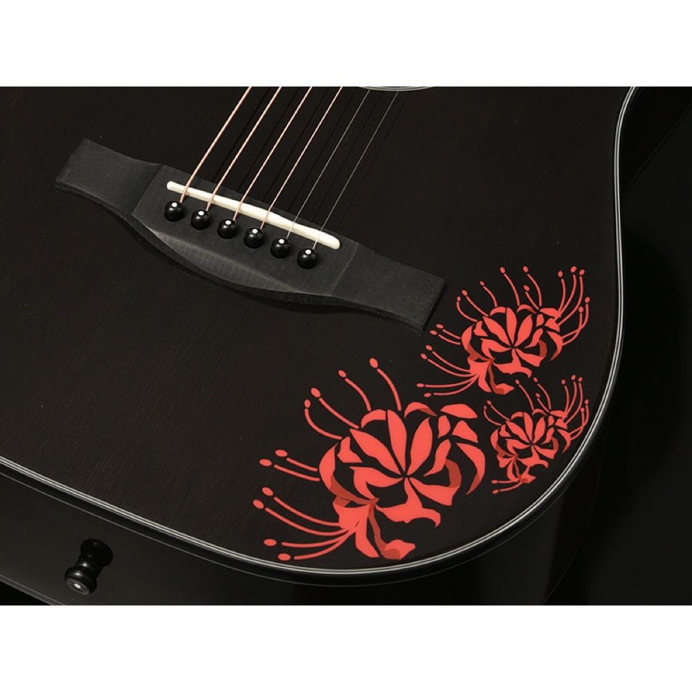 HEADWAY ヘッドウェイ Japan Tune-up Series HM-OSAMURAISAN T-BLK アコースティックギター アコギ デカール