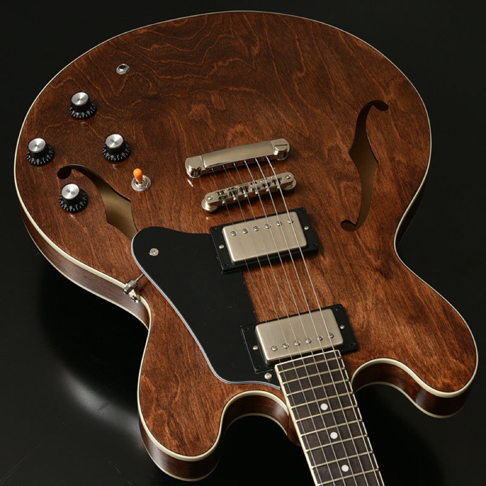 SeventySeven Guitars セブンティセブンギターズ EXRUBATO-STD-JT ABR セミアコースティックギター エレキギター セミアコ 77 カッタウェイ
