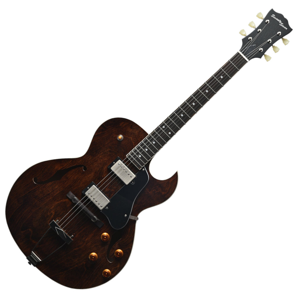 SeventySeven Guitars セブンティセブンギターズ HAWK-STD/DEEP-JT ABR フルアコースティックギター エレキギター フルアコ 77