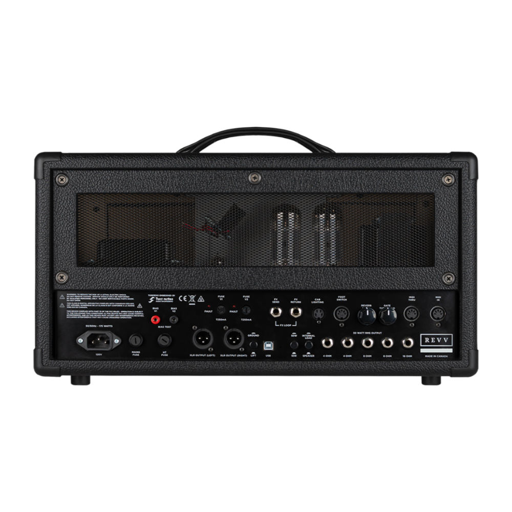 REVV Amplification レヴ アンプリフィケーション Generator G50 ギターアンプヘッド リア画像