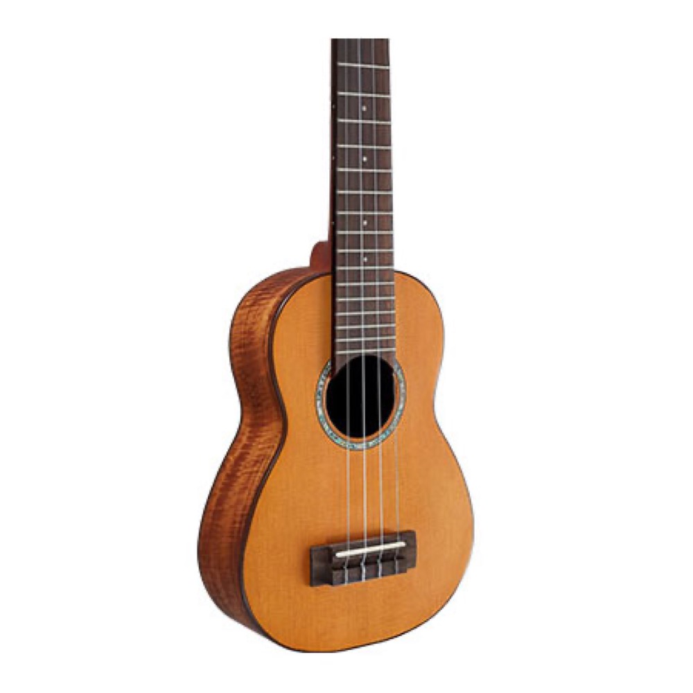 aNueNue aNN-S4 Solid Cedar Top ソプラノウクレレ シダー単板トップ Acacia(Taiwan Koa)バック＆サイド ボディ
