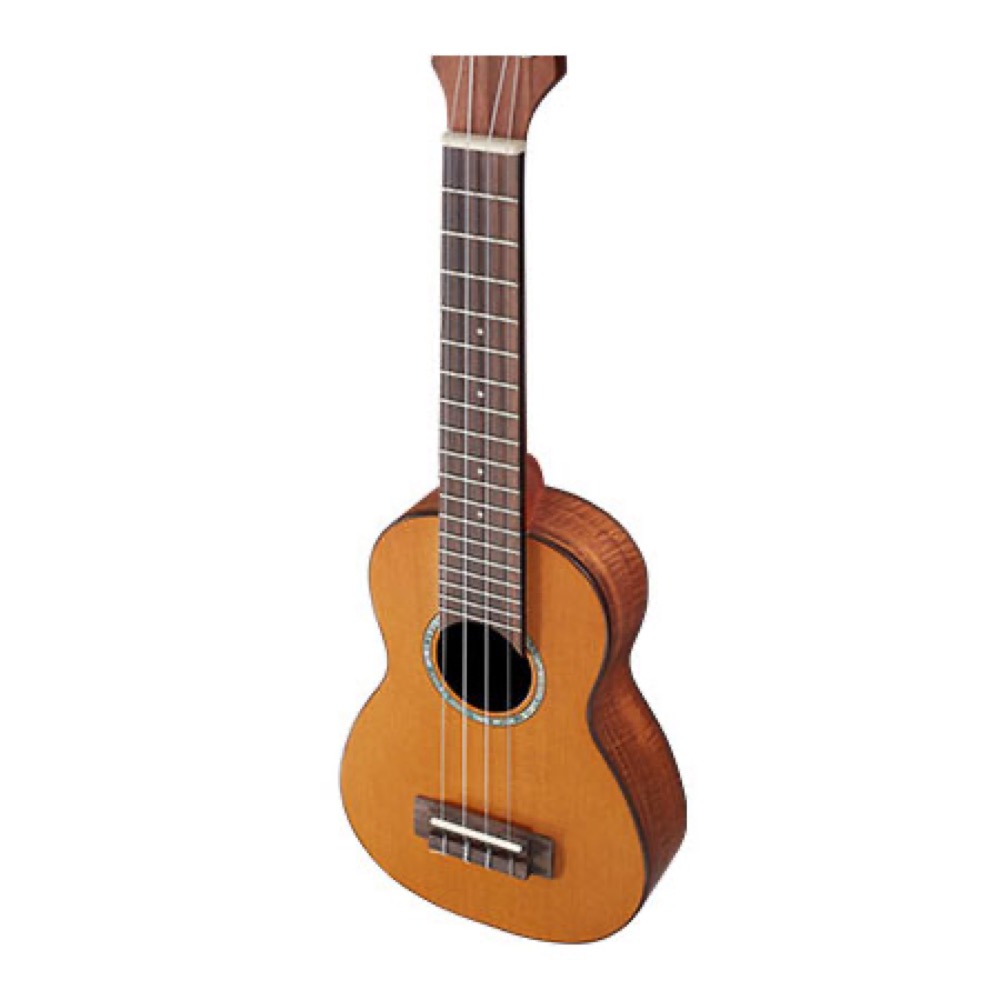 aNueNue aNN-S4 Solid Cedar Top ソプラノウクレレ シダー単板トップ Acacia(Taiwan Koa)バック＆サイド ボディ