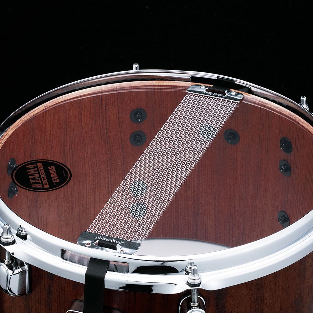 TAMA タマ LBU127-SBG S.L.P. Mod Bubinga 12”×7” スネアドラム 裏面