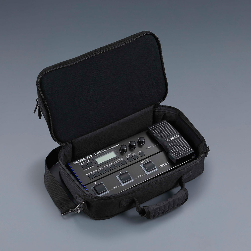 BOSS CB-BM-S エフェクターケース ボス GX-10 / GT-1 / GT-1B対応 収納イメージ