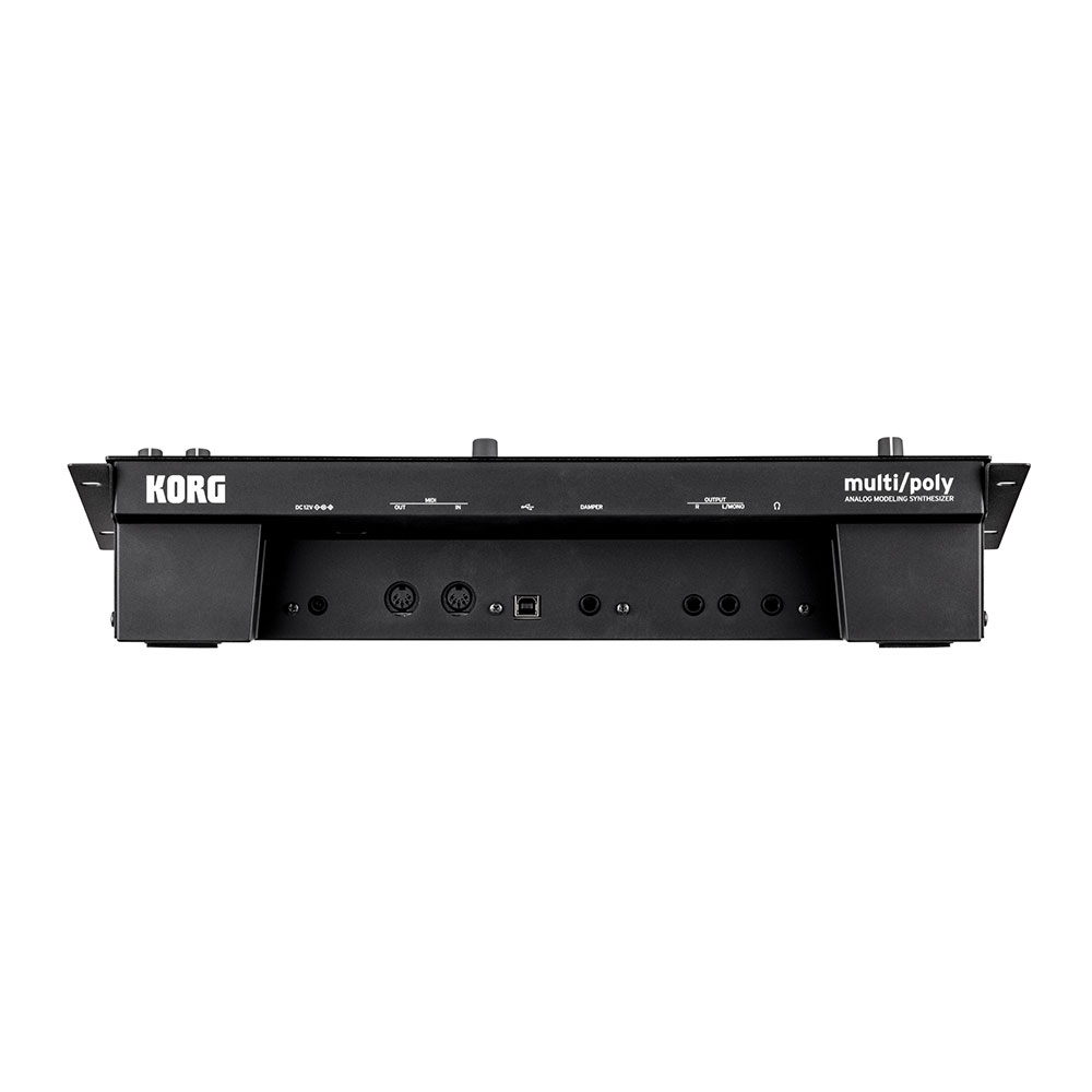 シンセサイザー音源 コルグ KORG MULTIPOLY-M multi/poly module マルチポリモジュール 背面