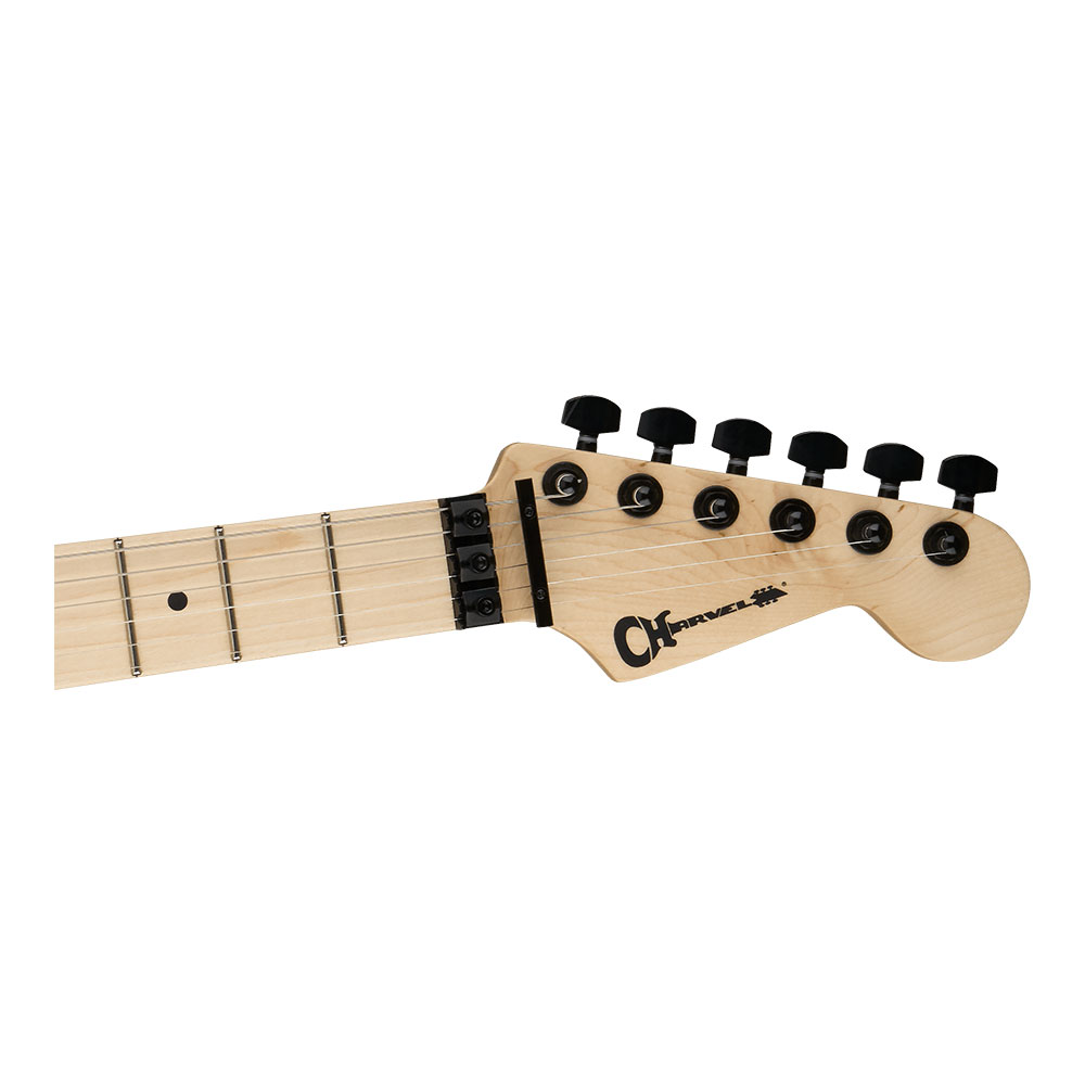 Charvel シャーベル Pro-Mod San Dimas Style 1 HH FR MPL Gloss Black エレキギター ヘッド