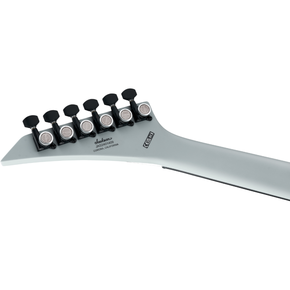 Jackson ジャクソン American Series Soloist SL2 DX HT Satin Porsche Gray エレキギター ヘッドバック画像
