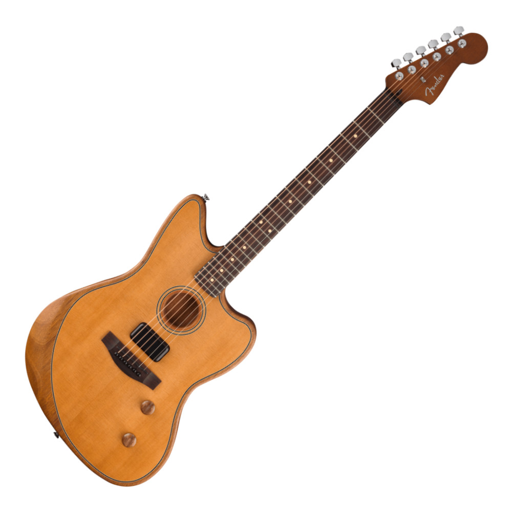 Fender フェンダー Acoustasonic Standard Jazzmaster Aged Natural エレクトリックアコースティックギター