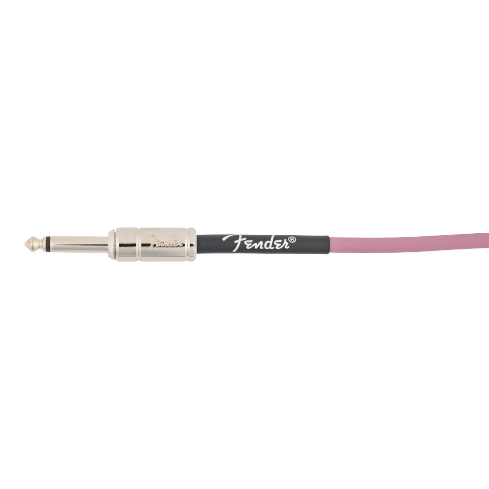 Fender フェンダー Contour 10ft(約3m) Cable Burgundy Mist ギターケーブル プラグ部
