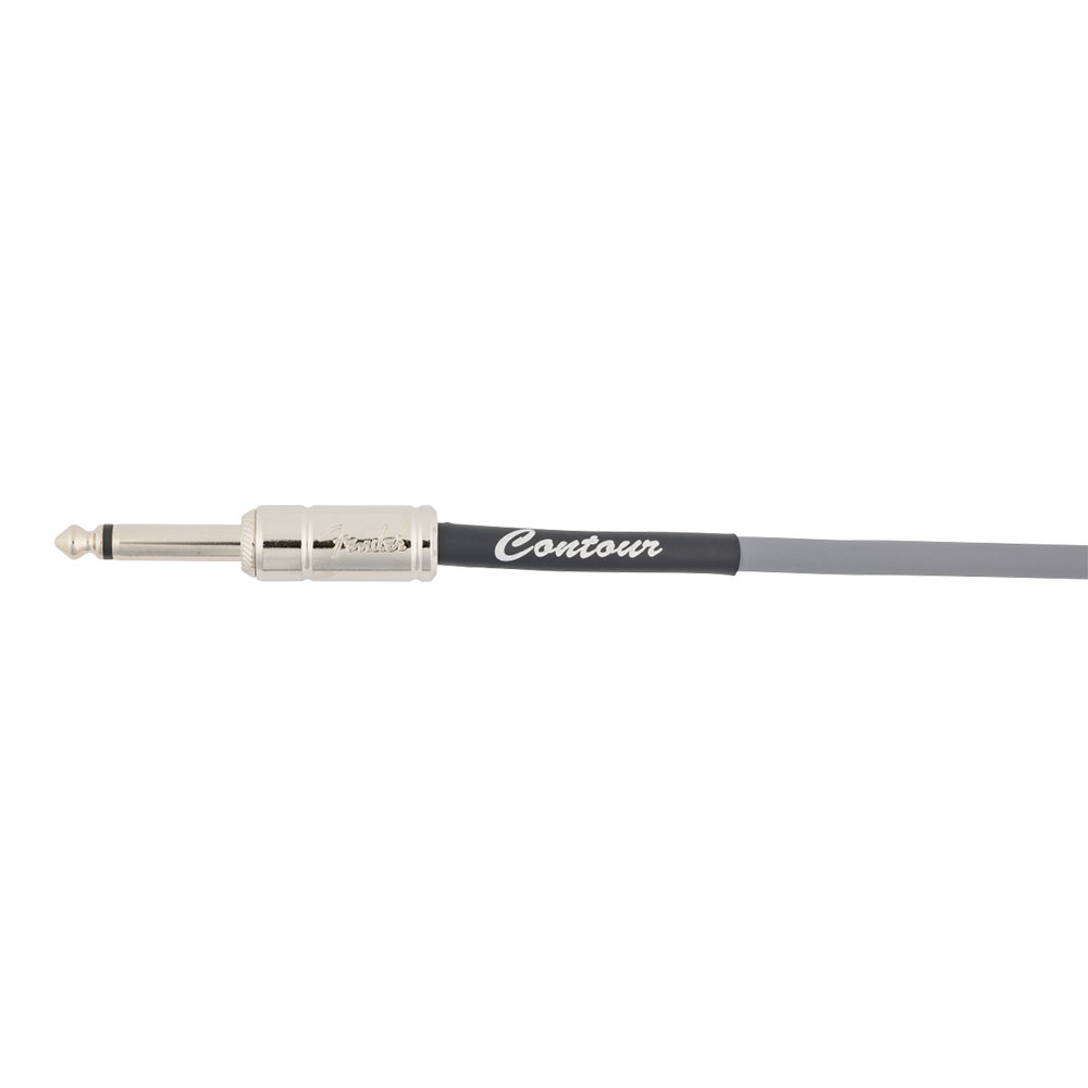 Fender フェンダー Contour 18.6ft（約6m） Cable Inca Silver ギターケーブル プラグ部