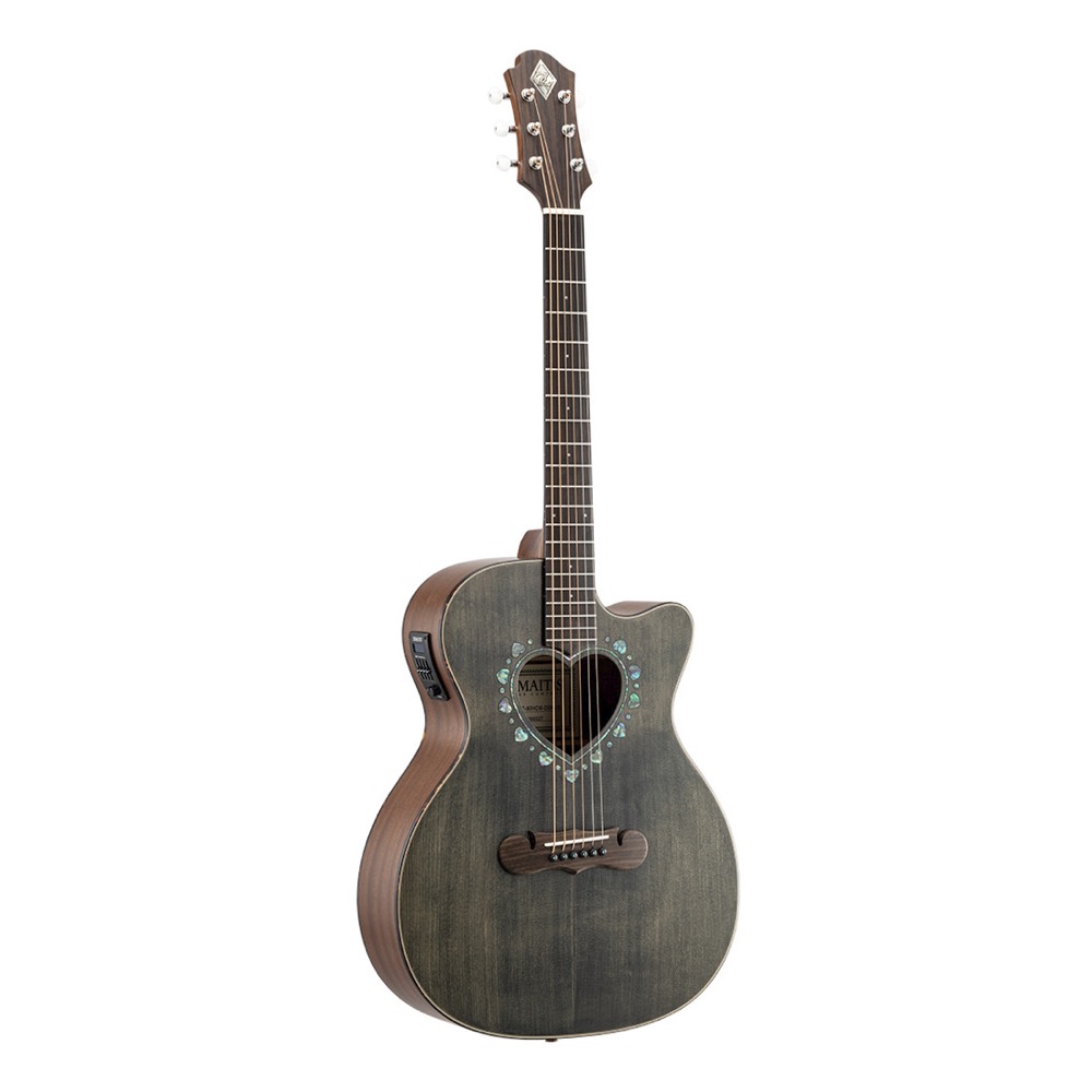 ZEMAITIS ゼマイティス CAF-90HCW Denim Black Abalone エレクトリックアコースティックギター