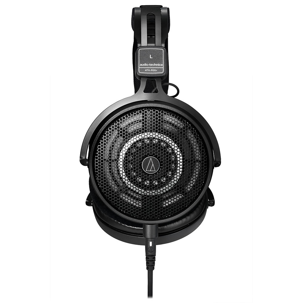 AUDIO-TECHNICA オーディオテクニカ ATH-R50x 開放型ヘッドホン オープンバックリファレンスヘッドホン 側面