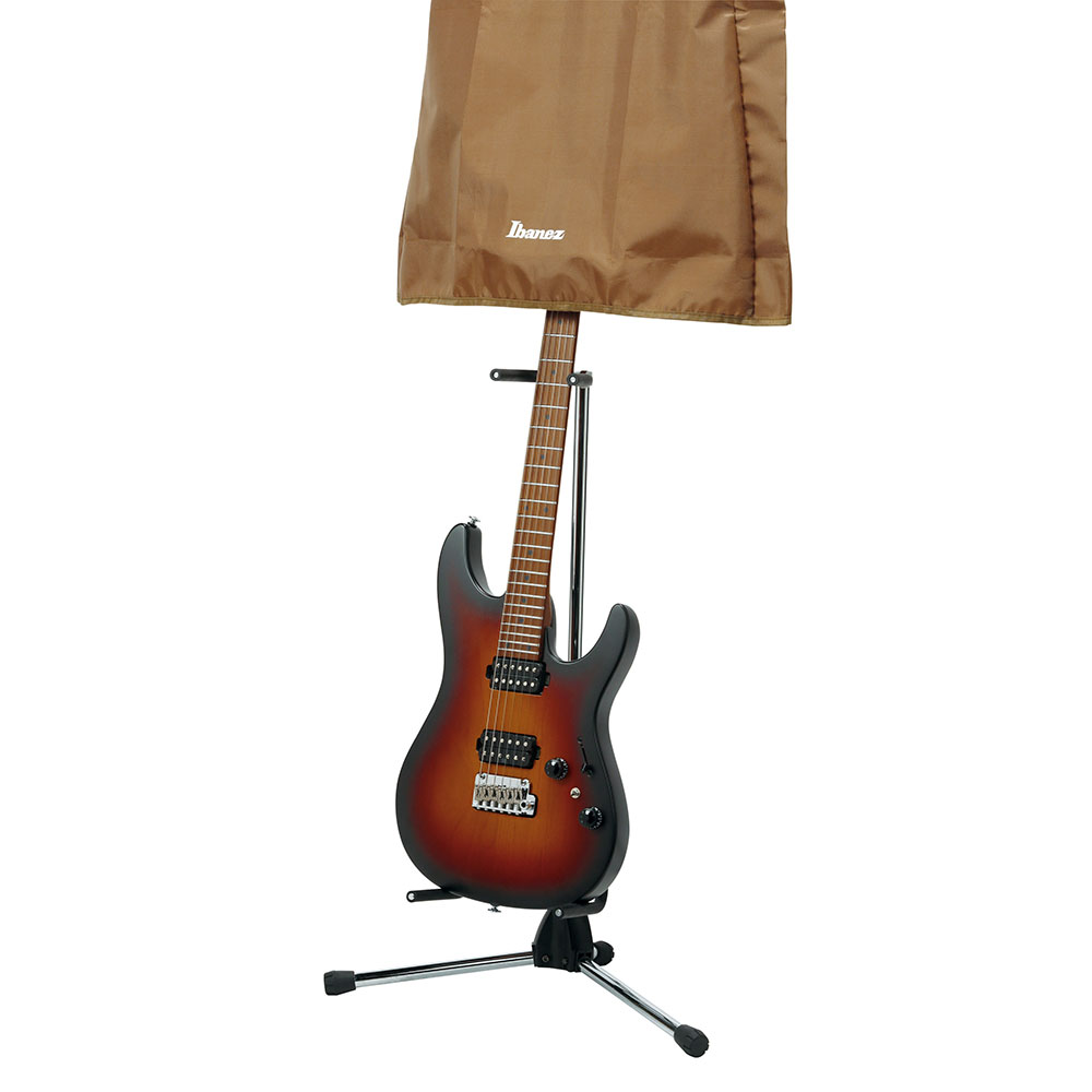 IBANEZ IDC1-BR ダストカバー エレキギターでの使用イメージ
