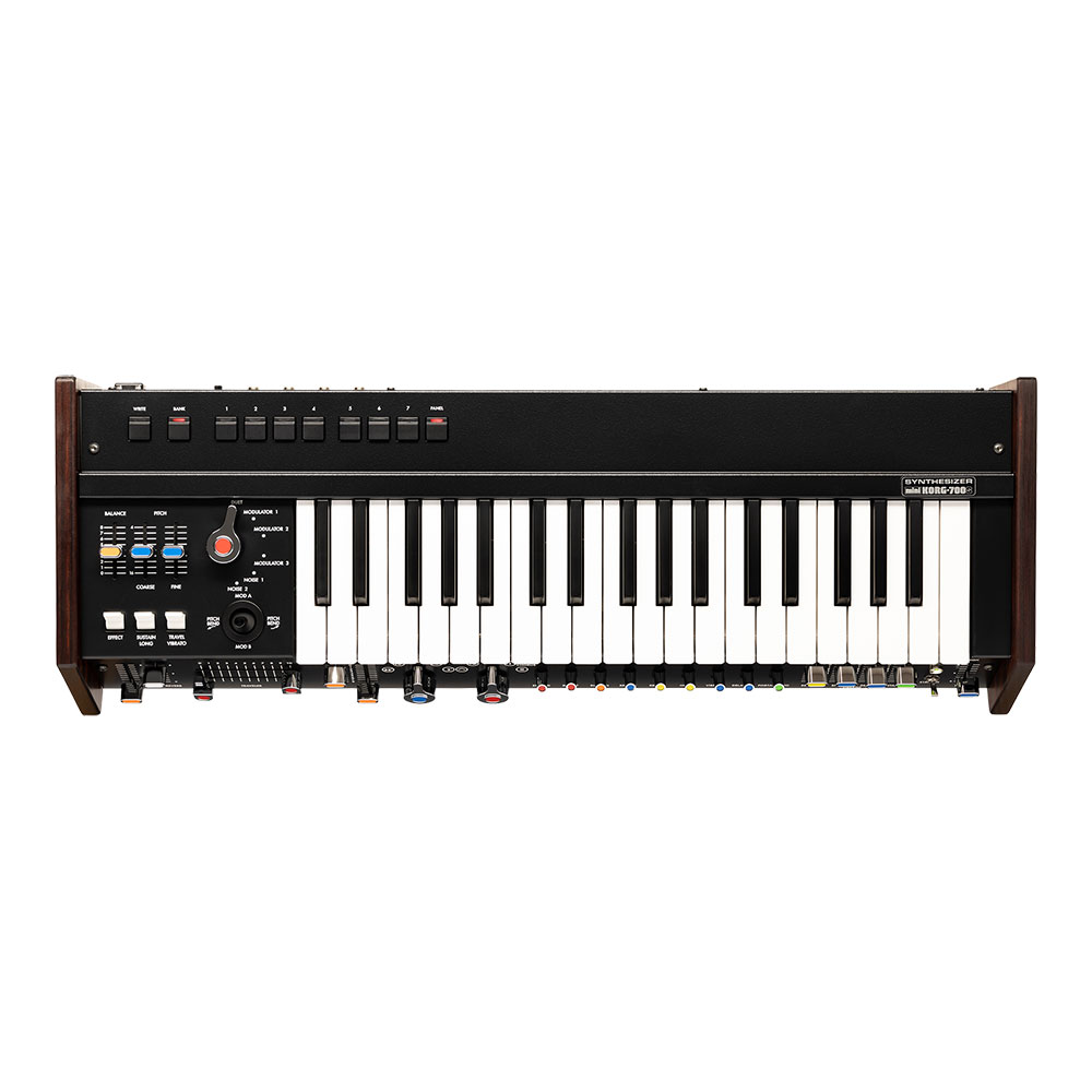 KORG MINIKORG-700Sm ミニコルグ アナログシンセサイザー MINIKORG-700SM オリジナルミニコルグを87％の小型化 正面
