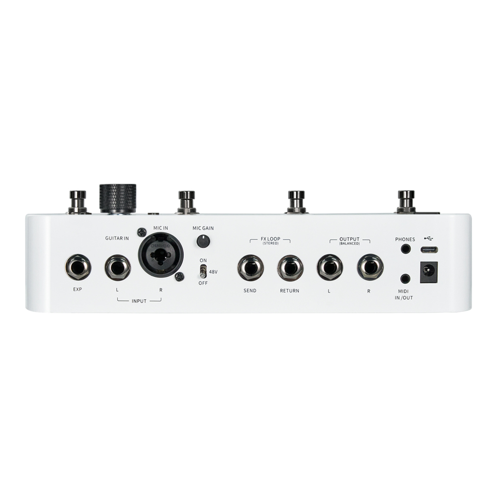 Mooer ムーアー GS1000 マルチエフェクター プロファイラー ギターエフェクター リア画像