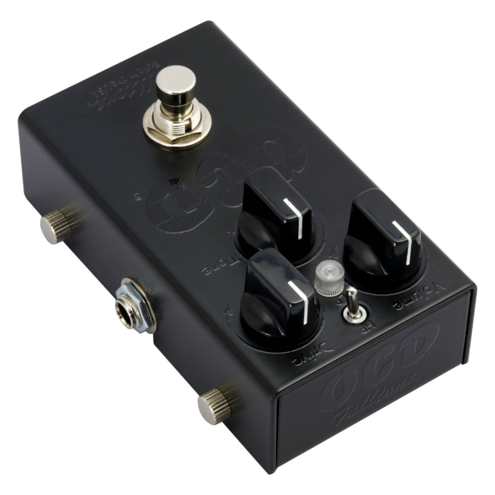 Fulltone フルトーン OCD LTD BLK オーバードライブ ディストーション ギターエフェクター リア斜めアングル画像