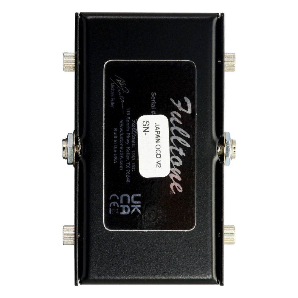 Fulltone フルトーン OCD LTD BLK オーバードライブ ディストーション ギターエフェクター ボトム画像