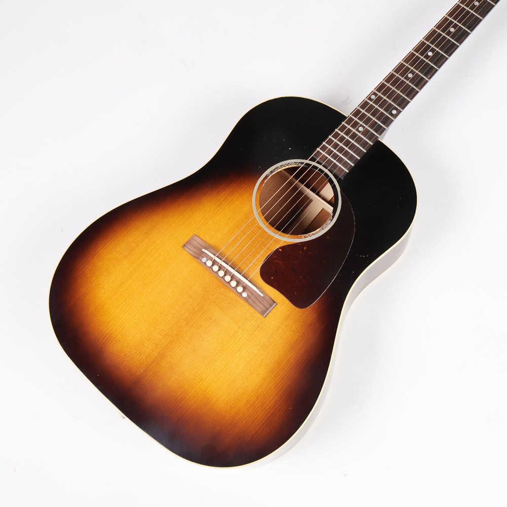 Gibson Custom Shop Murphy Lab 1942 Banner J-45 Vintage Sunburst Light Aged アコースティックギター ボディトップ