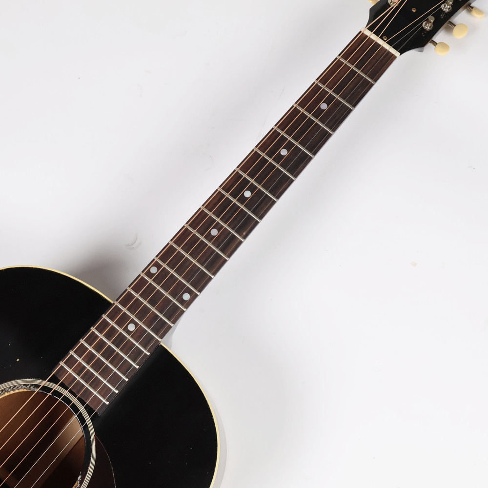 Gibson Custom Shop Murphy Lab 1942 Banner J-45 Vintage Sunburst Light Aged アコースティックギター 指板