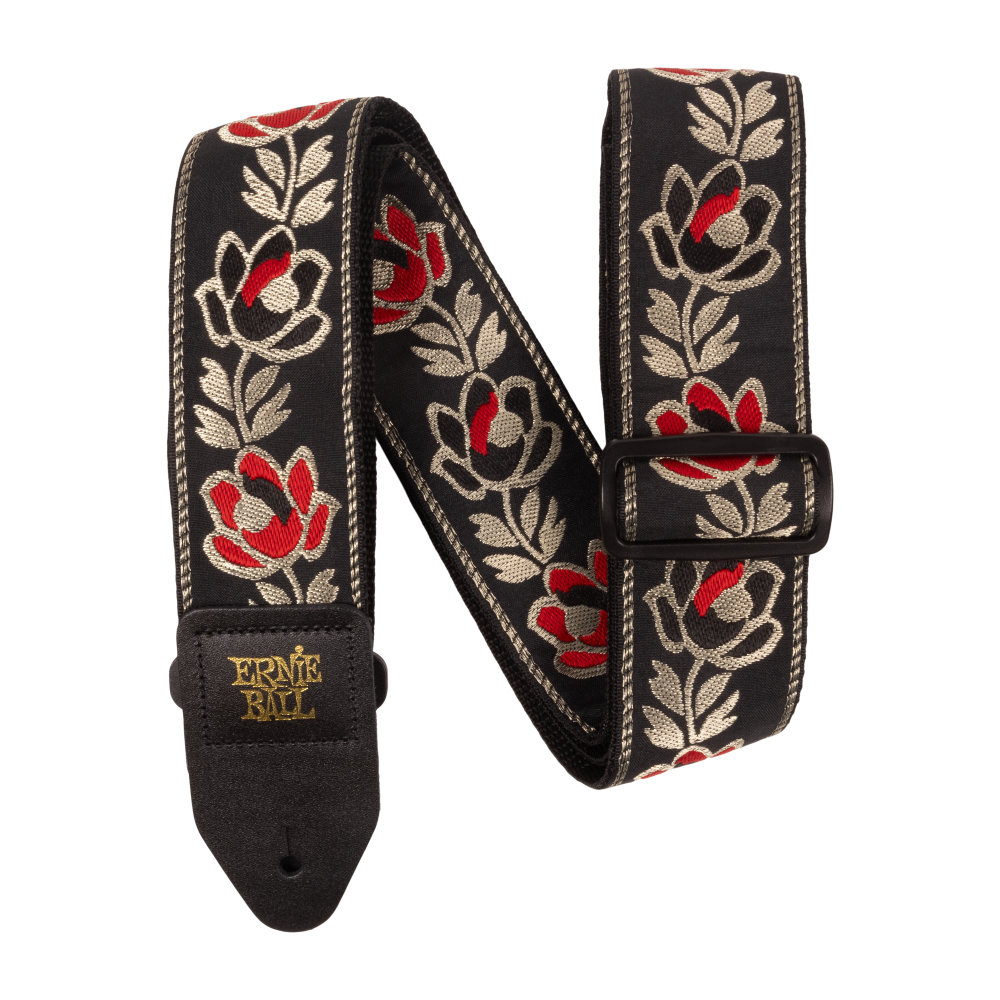 ERNIE BALL アーニーボール 5380 NOBLE ROSE Jacquard Strap ギターストラップ P05380