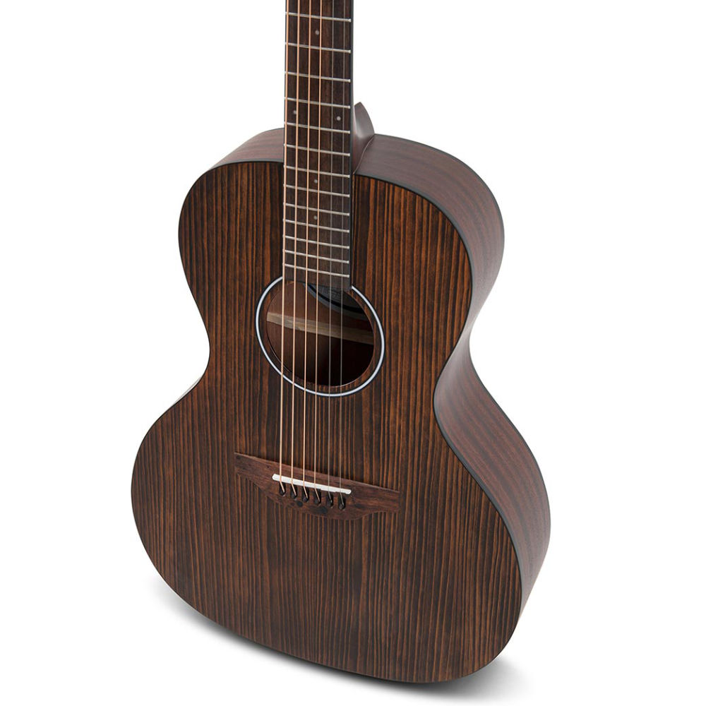 OVATION オベーション Applause AAP96-AN Acoustic Guitar Wood Classics OOO Vintage アコースティックギター ボディ右斜めアングル画像