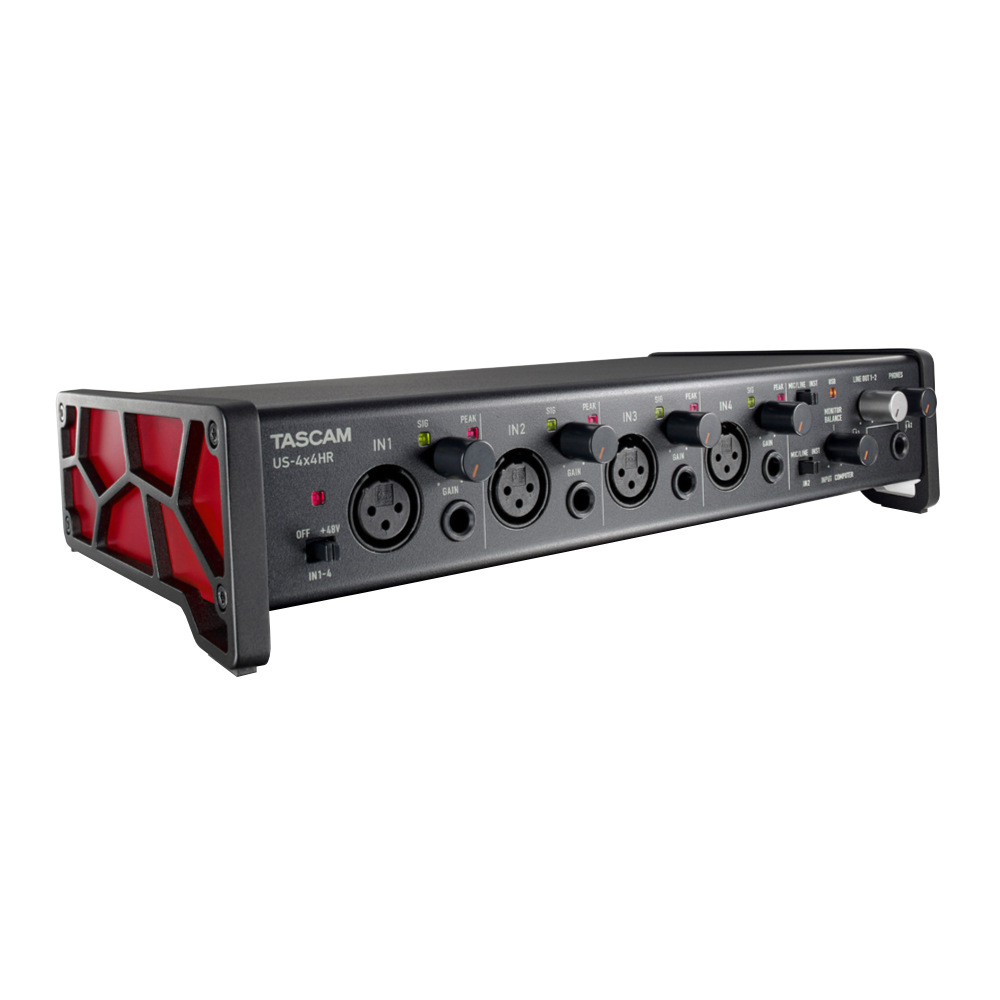 TASCAM タスカム US-4x4HR USBオーディオ MIDI インターフェース