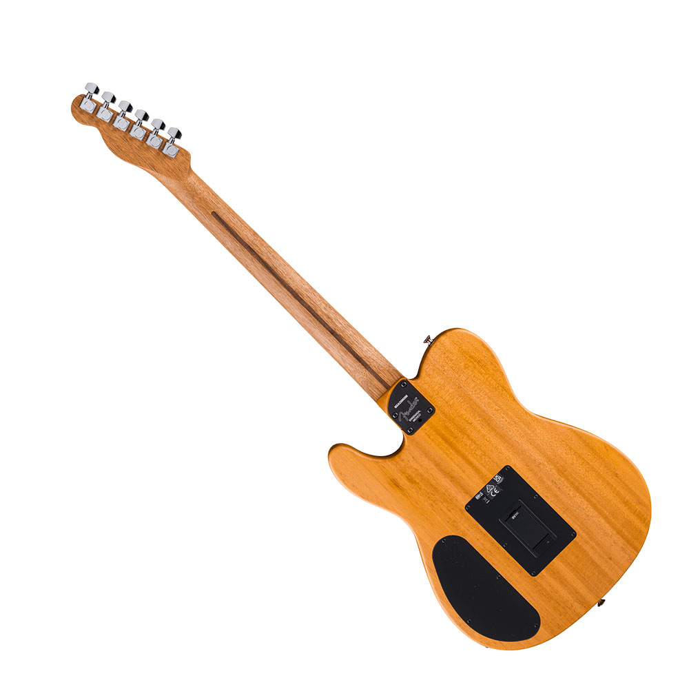 Fender フェンダー FSR Acoustasonic Player Telecaster RW Sapphire Blue Fade エレクトリックアコースティックギター 背面
