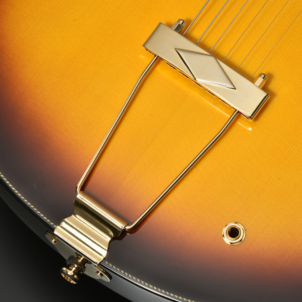 SeventySeven Guitars セブンティセブンギターズ EXRUBATO-ONE/S SB フルアコースティックギター エレキギター フルアコ 77 ボディ画像 2