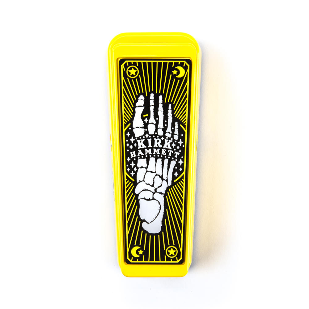 JIM DUNLOP ジムダンロップ KH95Y Kirk Hammett Cry Baby WAH Yellow Sparkle Edition ワウペダル クライベイビー ギターエフェクター トップ画像