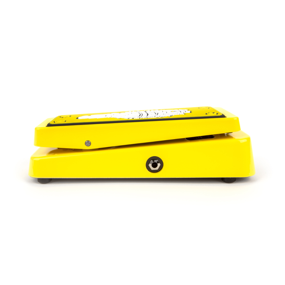 JIM DUNLOP ジムダンロップ KH95Y Kirk Hammett Cry Baby WAH Yellow Sparkle Edition ワウペダル クライベイビー ギターエフェクター 左サイド画像