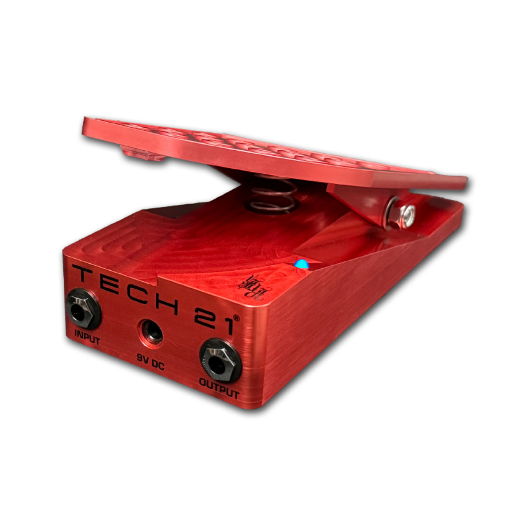TECH21 テック21 KILLER WAIL V2 Richie Kotzen Signature Model ワウペダル ギターエフェクター リア斜めアングル画像