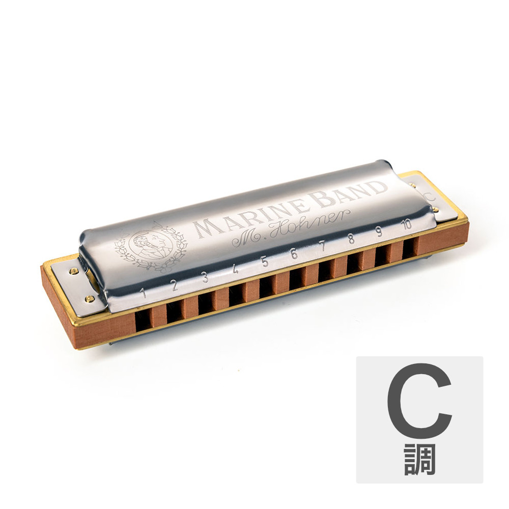 HOHNER ホーナー Marine Band 1896/20P C 10ホールハーモニカ ブルースハープ