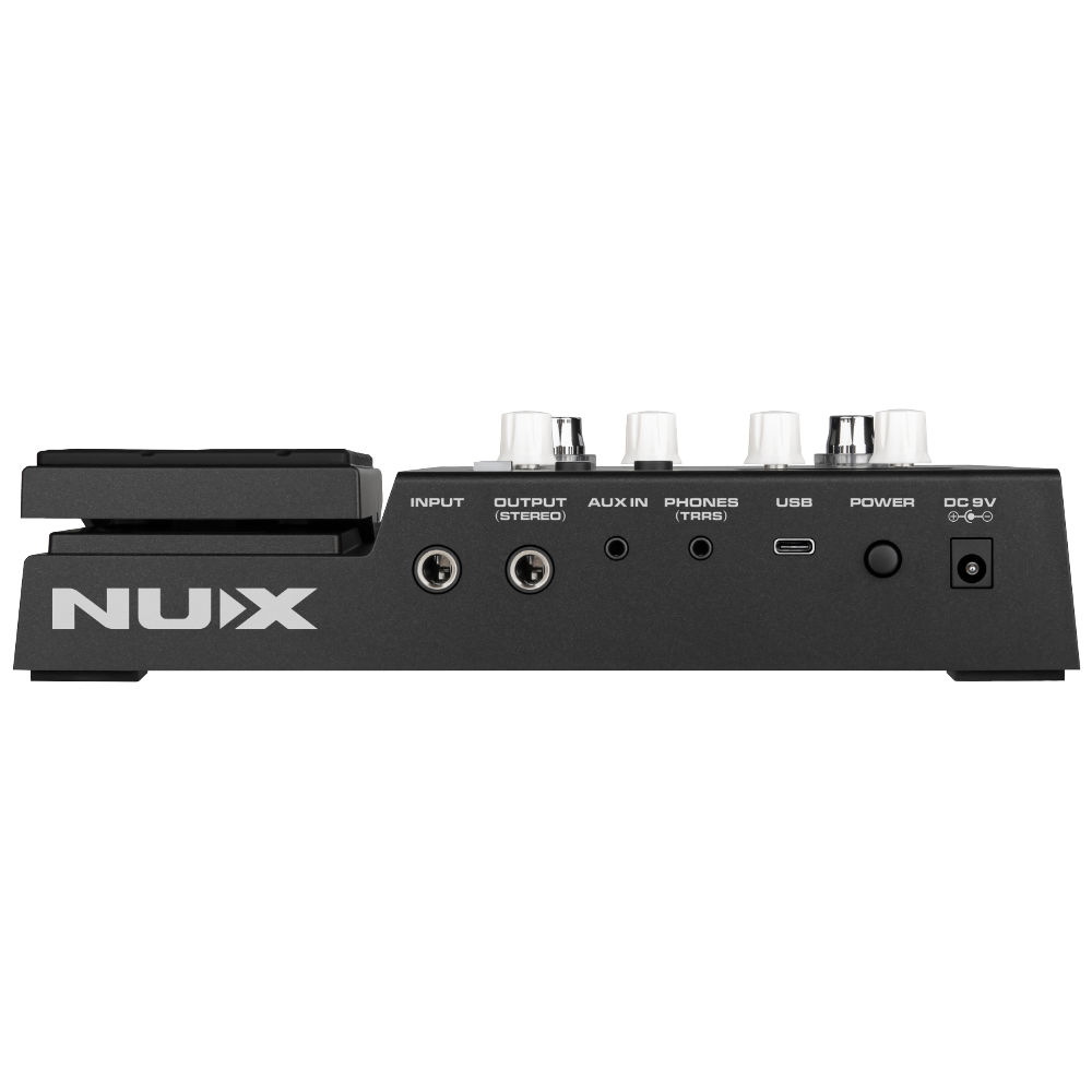 NUX ニューエックス MG-300 MKII アンプモデラー マルチエフェクター ギターエフェクター 側面